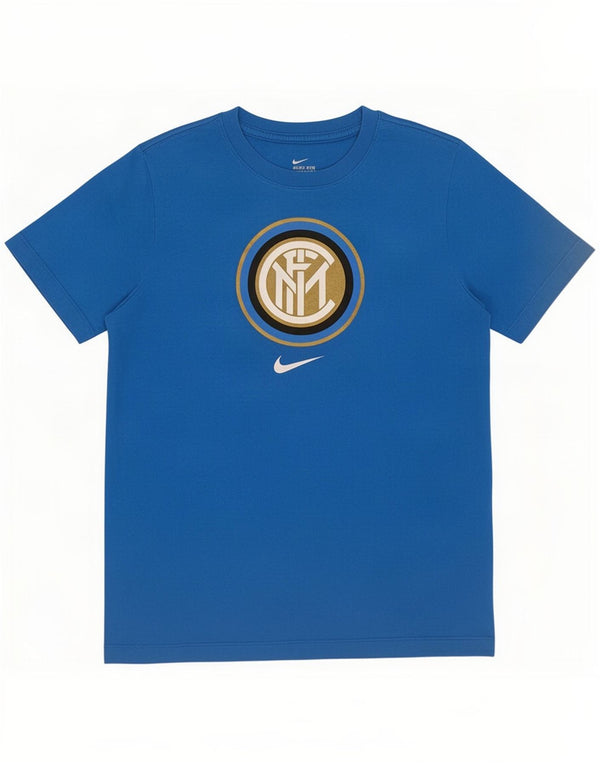 Nike Camiseta gráfica del Inter de Milán para niños 13-14 años XL Azul Algodón