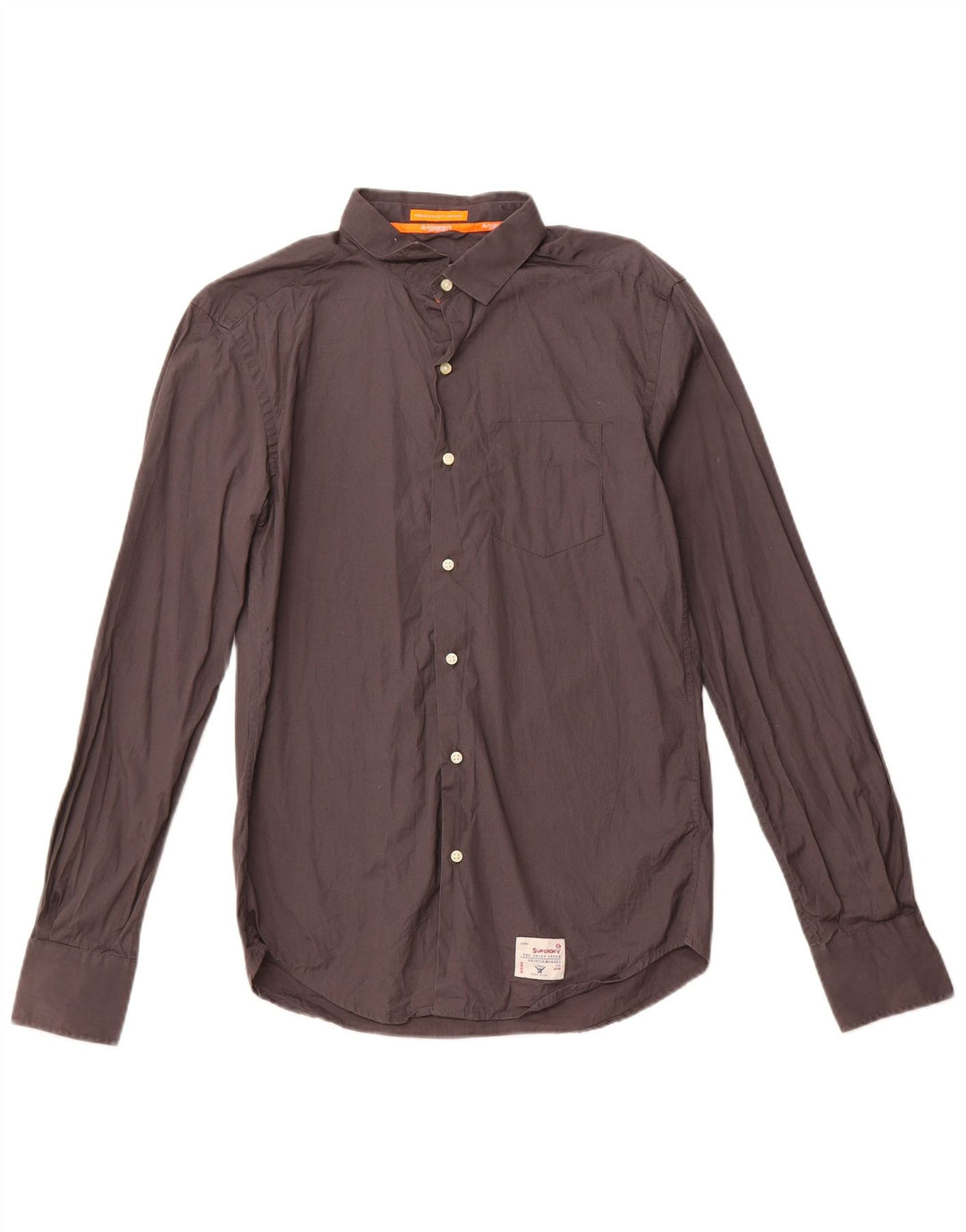 Camisa SUPERDRY Hombre Algodón Gris Medio