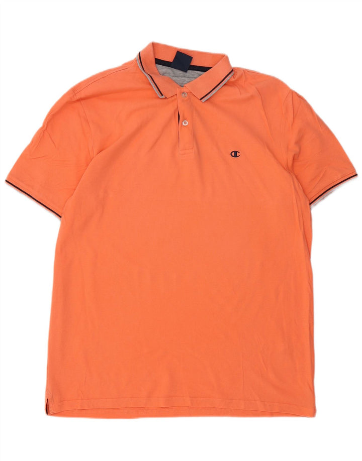 Champion Polo Hombre 2XL Algodón Naranja