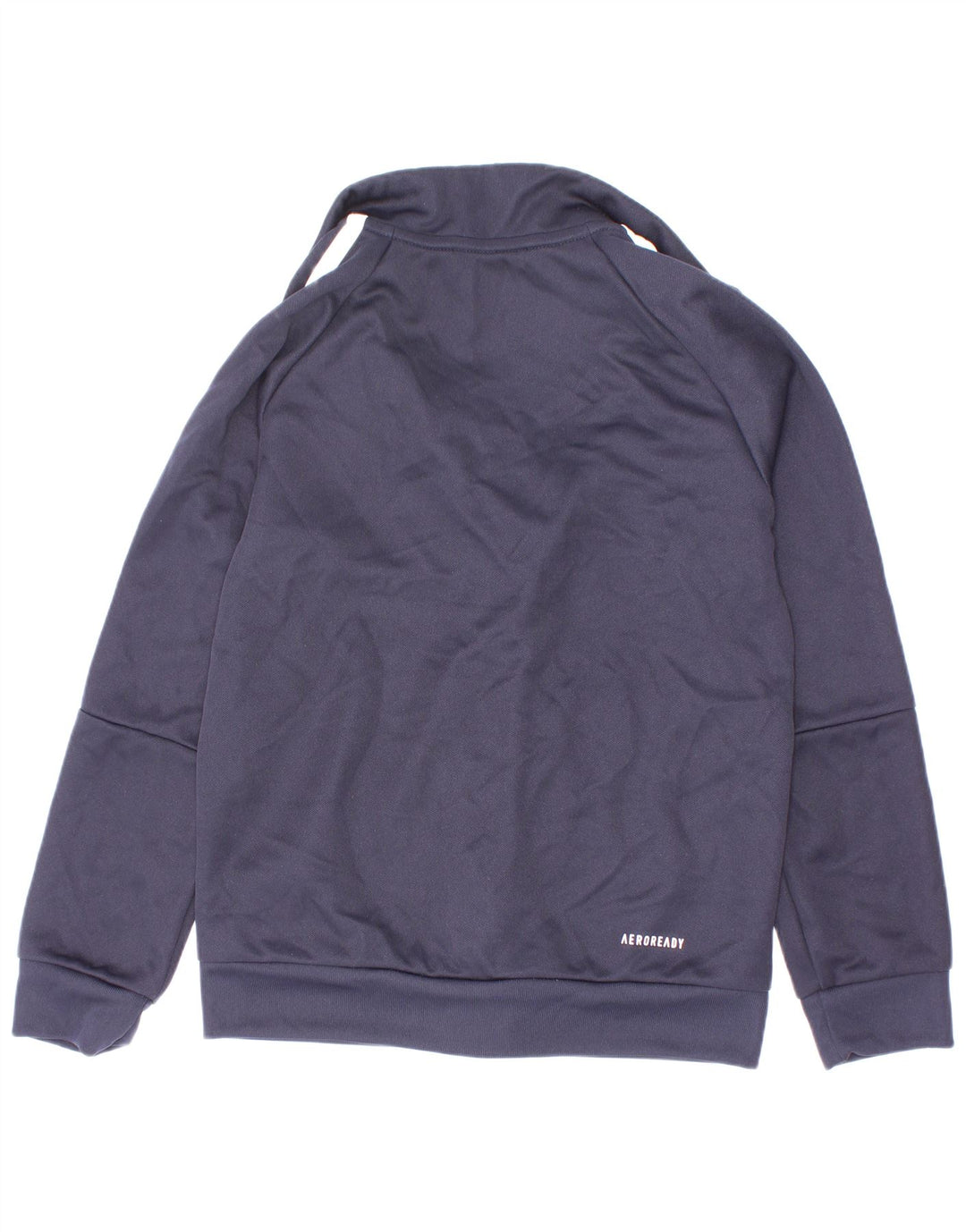 Adidas Chicos Aeroready Chándal Top Chaqueta 7-8 Años Azul Marino Poliéster