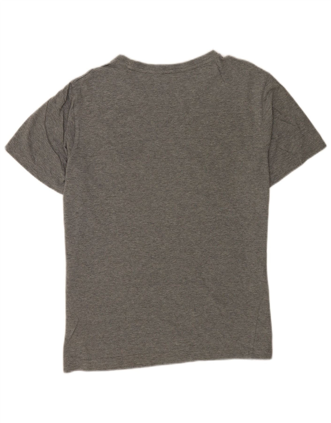 Camiseta gráfica Puma para hombre Top de algodón moteado gris medio