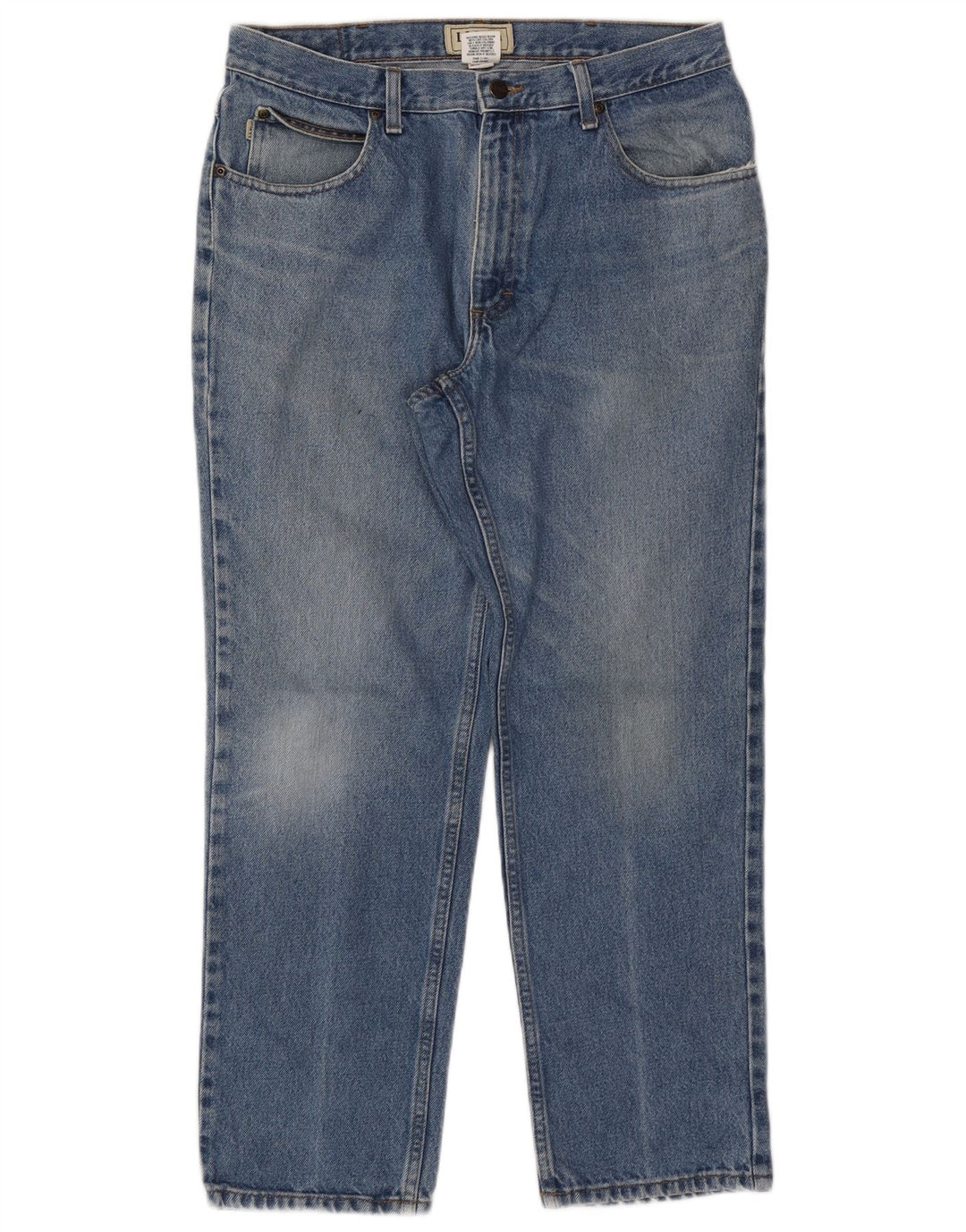 L.L.BEAN Vaqueros rectos de corte clásico para hombre W34 L29 Algodón azul