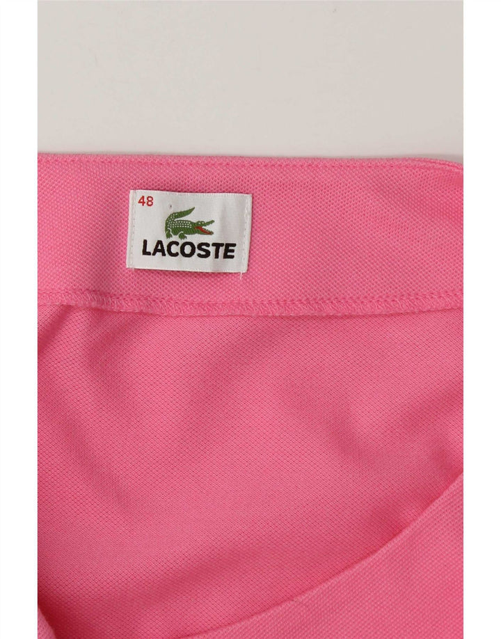 Vestido Lacoste Mujer Básico Sin Mangas Talla 48 XL Rosa