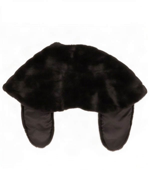 Debut Chaqueta Bolero De Piel Sintética Para Mujer Talla Única Acrílico Negro