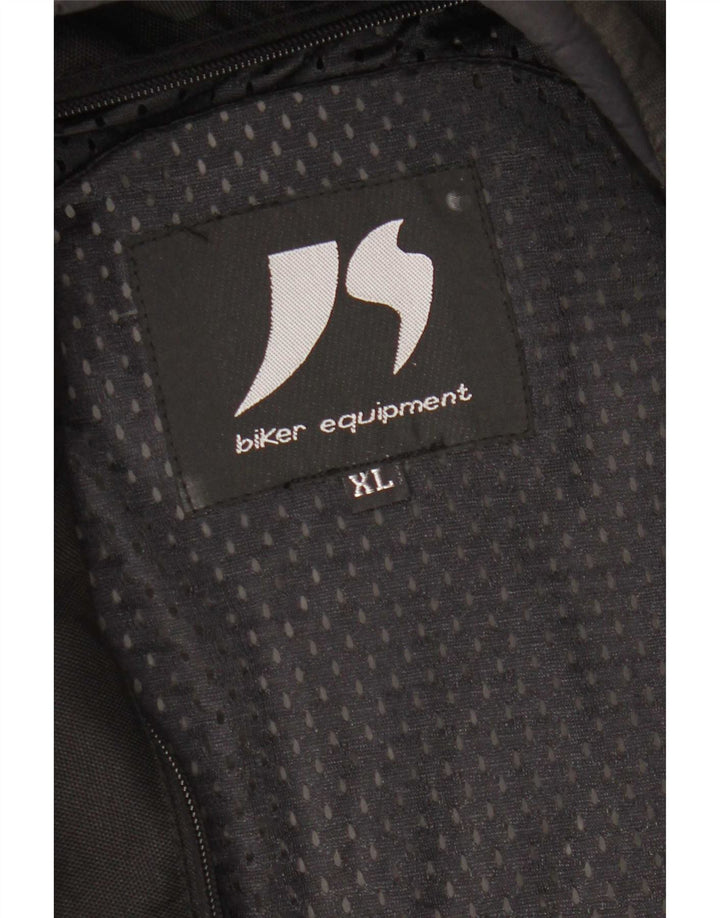 Scotchlite 3M Chaqueta Racer para hombre UK 42 XL Poliéster negro
