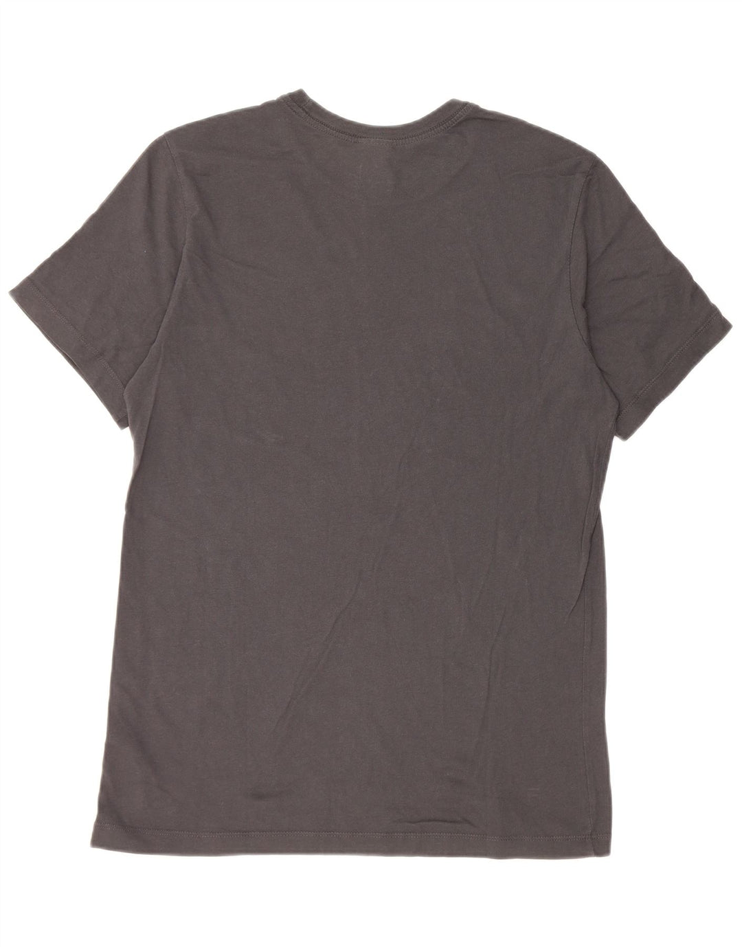 Nike - Camiseta gráfica para hombre, parte superior de algodón gris medio