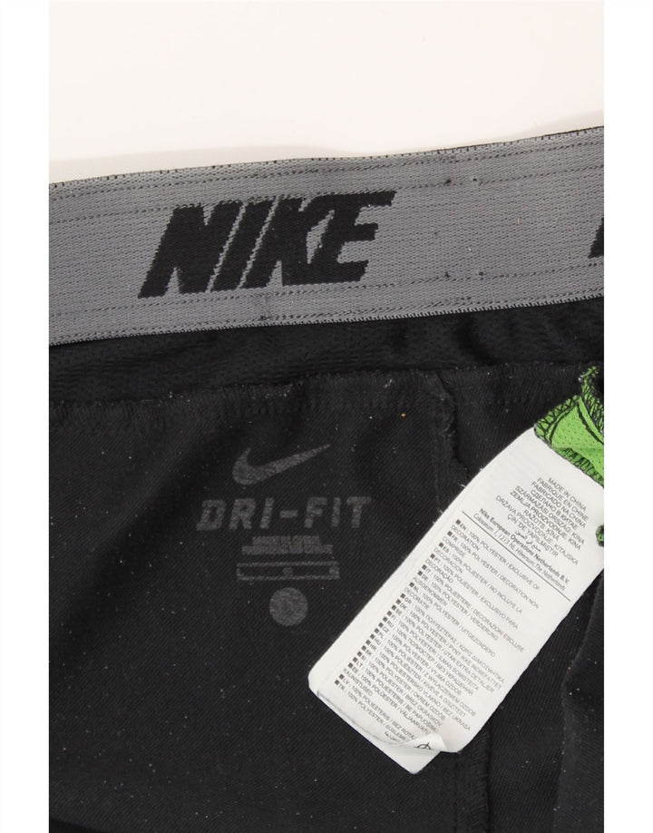 Nike - Pantalones de chándal Dri Fit para hombre, tamaño grande, color negro, poliéster