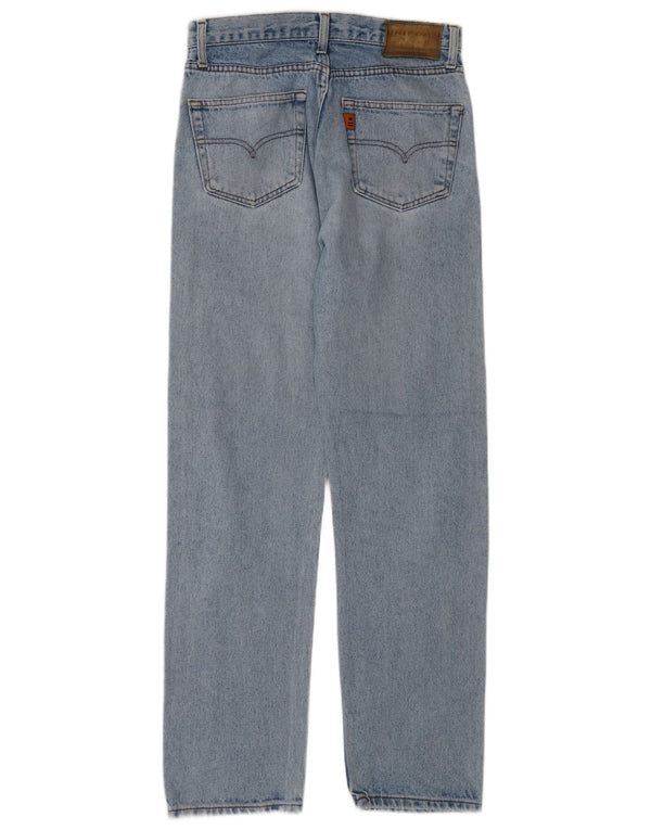 Vaqueros rectos uniformes para hombre W31 L30 Algodón azul