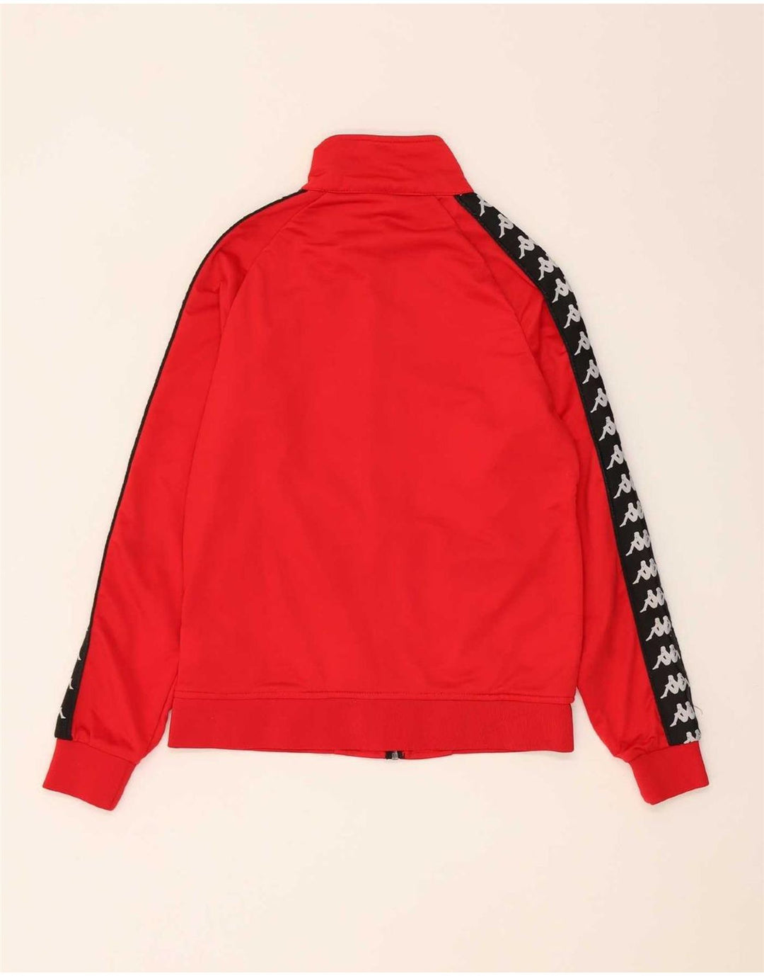 Kappa Chándal completo gráfico para mujer UK 10 Small Red Colourblock Poliéster