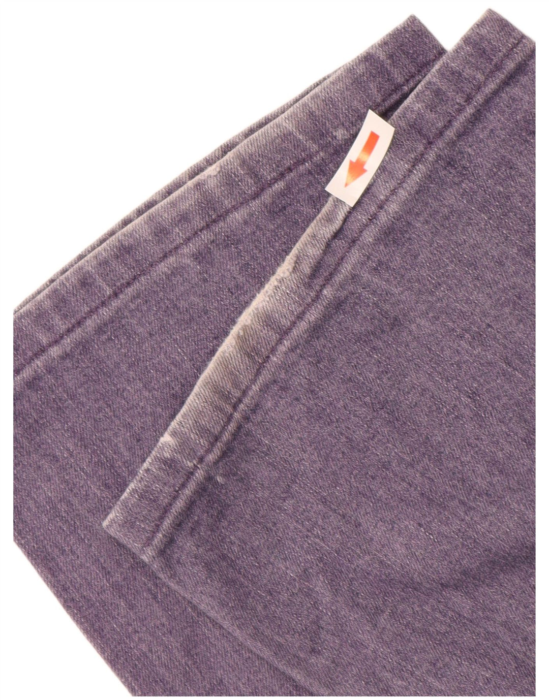 ARMANI Vaqueros Rectos Mujer W32 L29 Algodón Morado