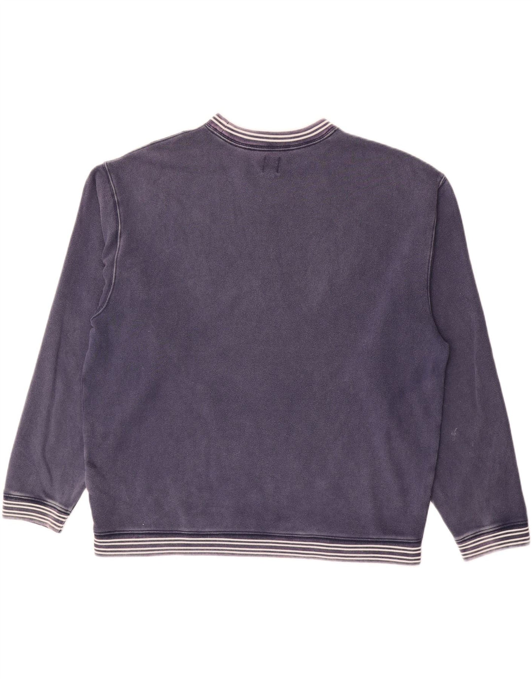 Gap Sudadera Gráfica para Hombre Jersey Grande De Algodón A Rayas Azul Marino