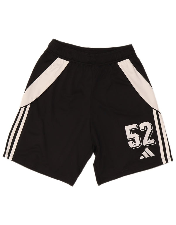Adidas Hombre Aeroready Graphic Sport Shorts Pequeño Negro Colorblock