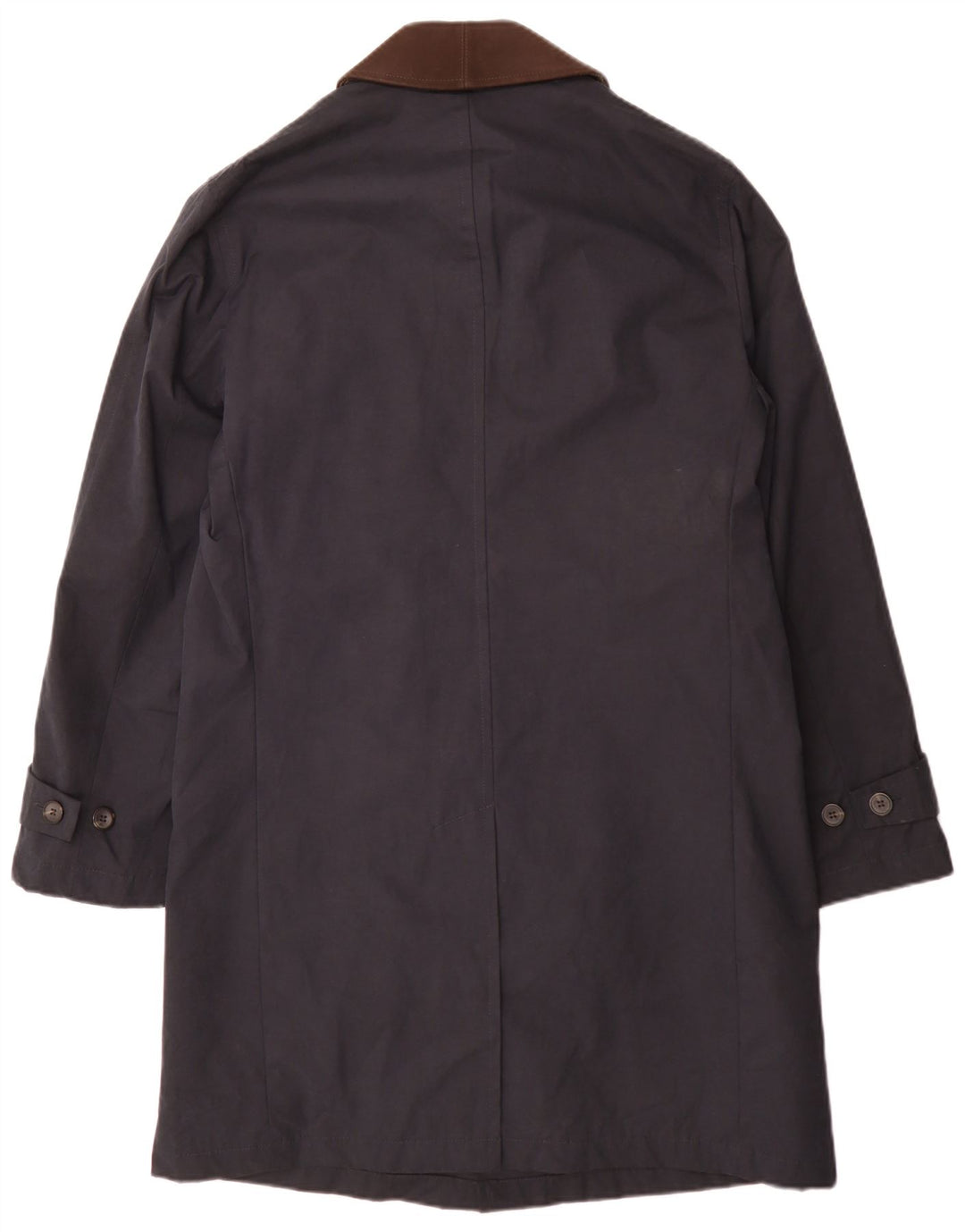 Marks & Spencer Abrigo cortavientos para hombre UK 36 Small Azul marino Clásico