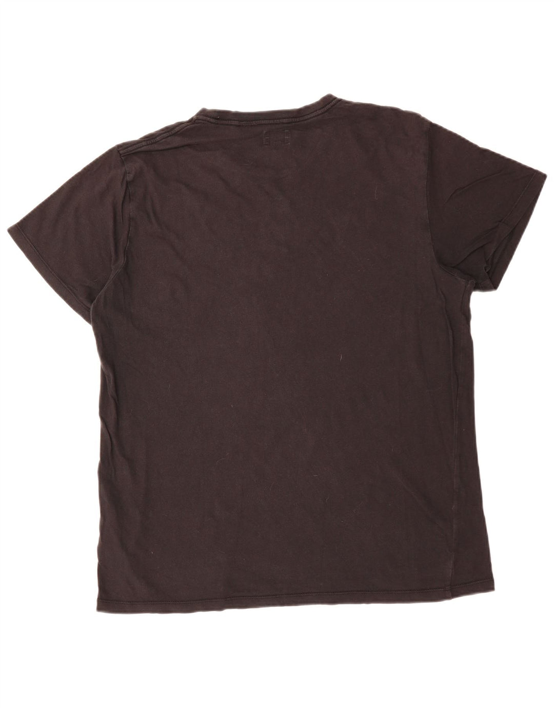 Levi's Hombre Camiseta Top XL Algodón Negro