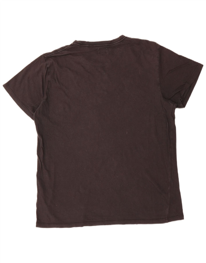 Levi's Hombre Camiseta Top XL Algodón Negro
