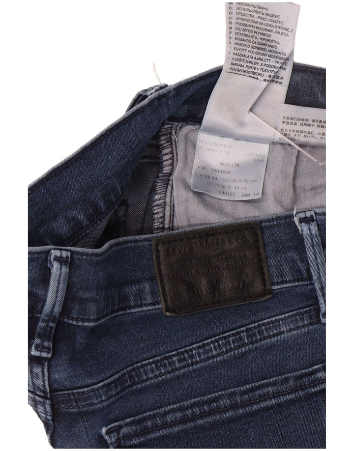 Vaqueros Levi's 710 Super Skinny para mujer W27 L28 Algodón azul marino