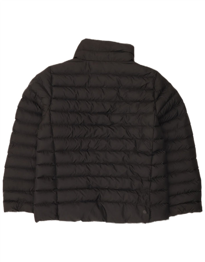 Adidas Chaqueta Acolchada Mujer UK 12/14 Mediano Negro Poliéster