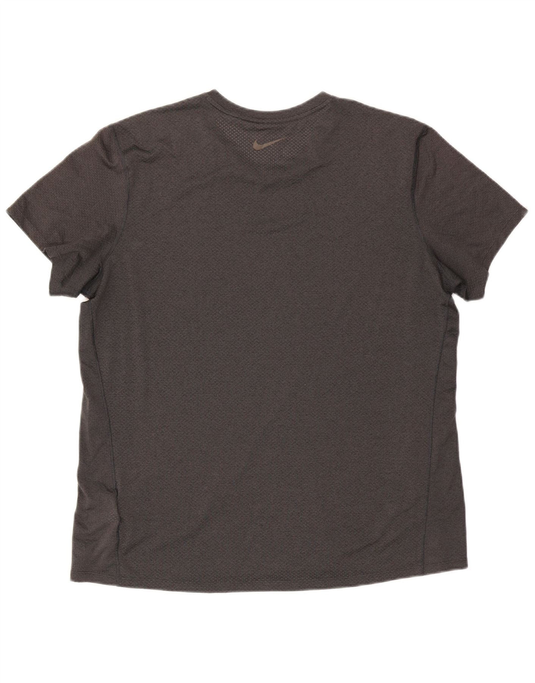Camiseta Nike Dri Fit para hombre Top XL Gris Colorblock Poliéster
