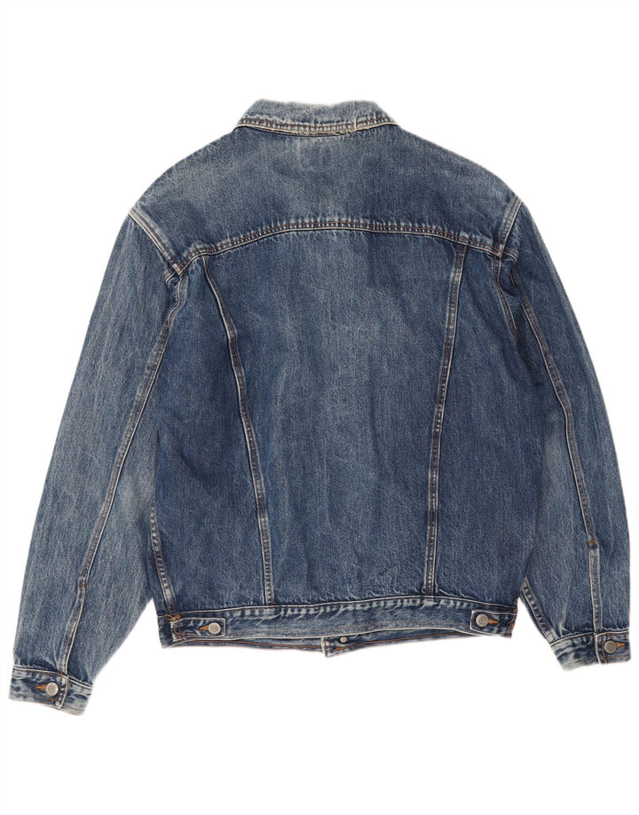 Segunda parte Chaqueta vaquera para hombre UK 42 XL Algodón azul