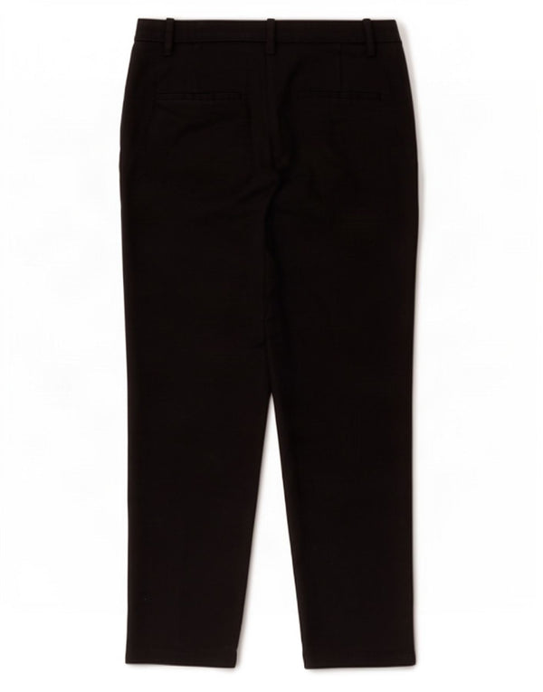 Zara Pantalón chino cónico para mujer EU 38 Small W28 L26 Negro