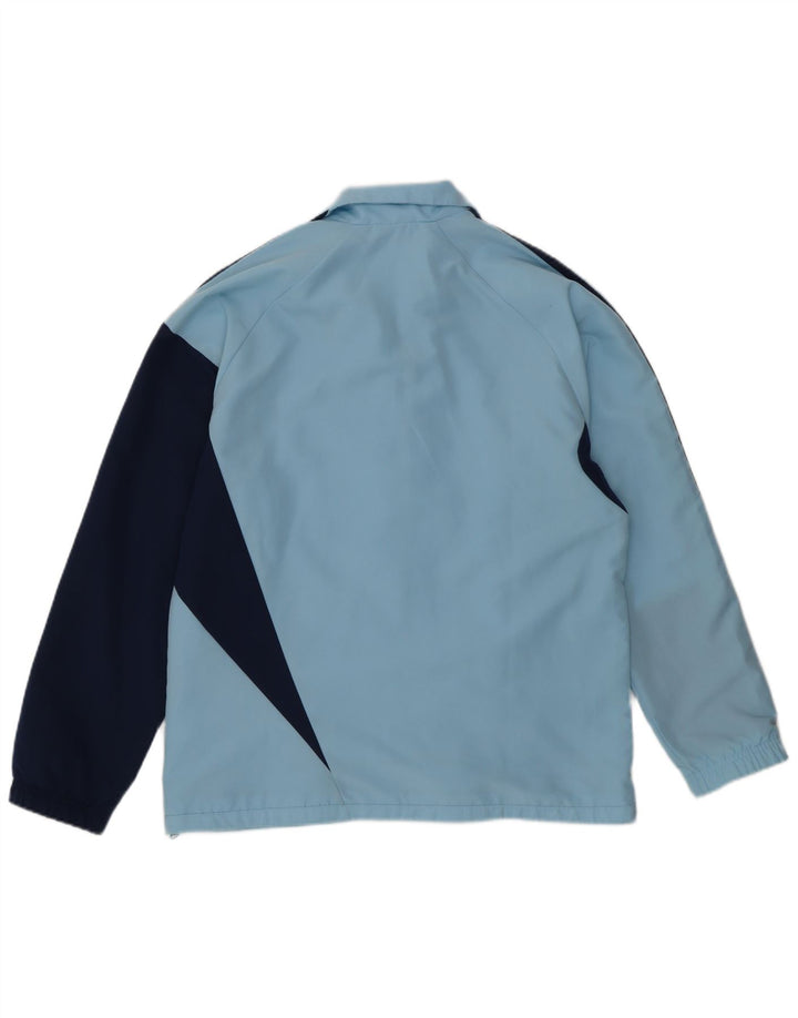 ADIDAS Hombre Chándal Top Chaqueta Azul Medio Colorblock Poliéster