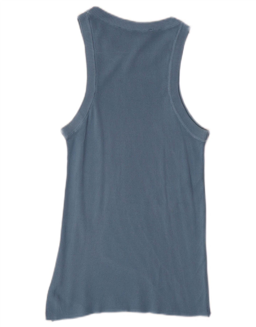 Zara Mujer Chaleco Top UK 8 Small Azul