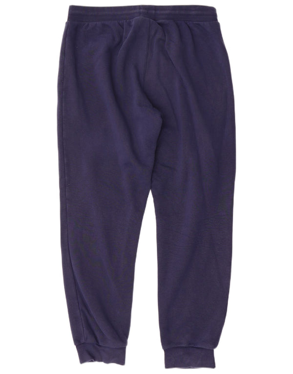 Adidas Hombre Pantalones De Chándal Joggers Grande Azul Marino Algodón