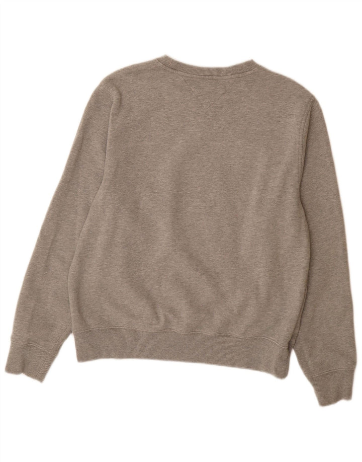 TOMMY HILFIGER Sudadera gráfica para mujer Jersey UK 40 Algodón gris medio