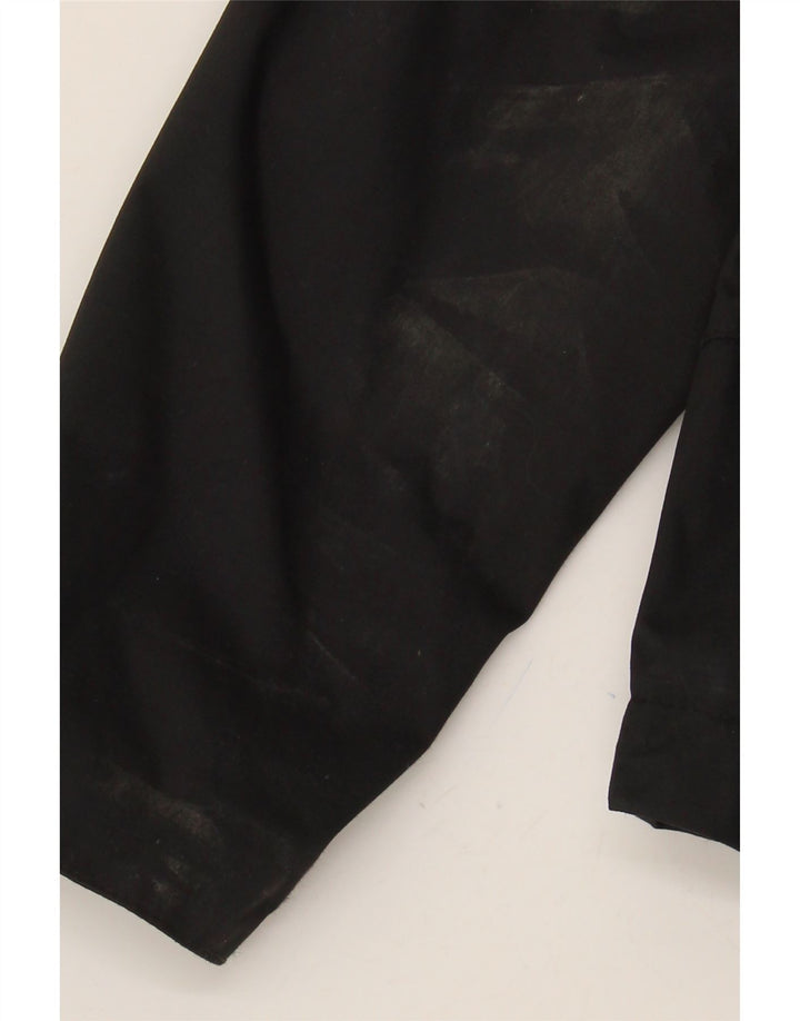 JACK WOLFSKIN Chaqueta impermeable para mujer UK 10 Small Black Polyamide