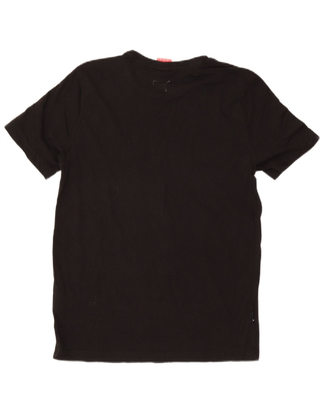 Puma - Camiseta gráfica para hombre, talla pequeña, algodón negro
