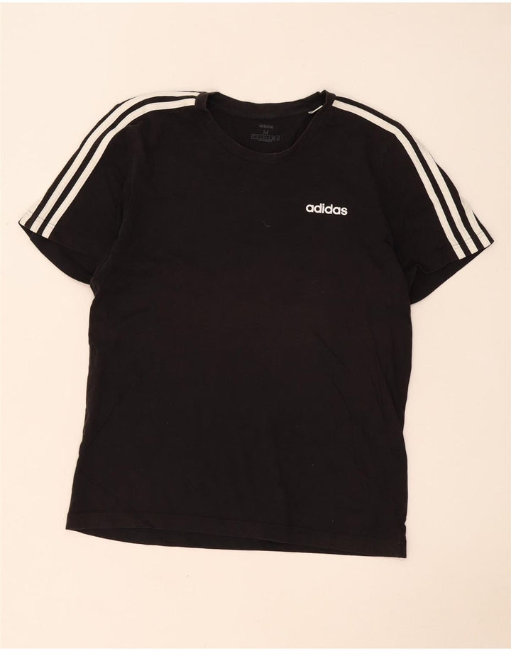 Camiseta Adidas Hombre Top Medium Negro Algodón