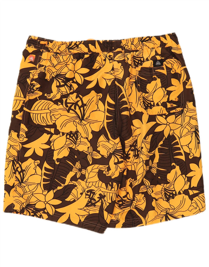 Firefly Bañador Hombre Poliéster Floral Marrón Grande