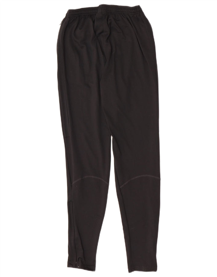 Nike Dri Fit - Pantalones de chándal para mujer (talla 8), color negro, poliéster