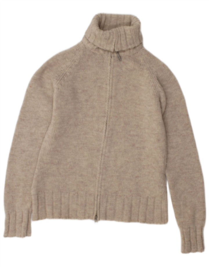 Laura Ashley - Cárdigan para mujer, talla 40, lana beige mediana