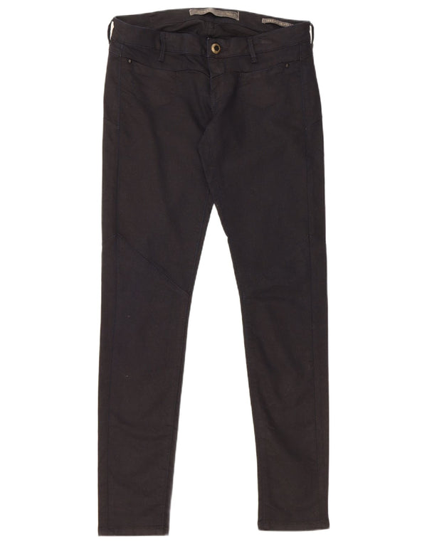 Guess Mujer Skinny Jegging Pantalones Casuales W30 L30 Negro