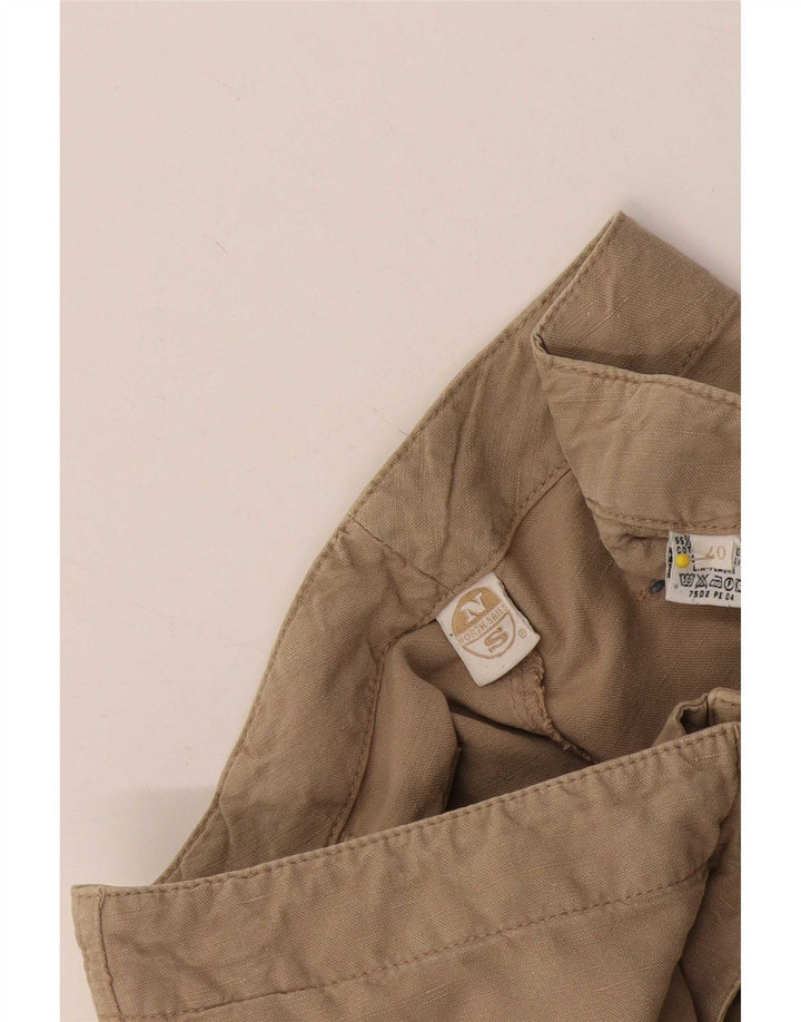 Pantalones capri para mujer North Sails EU 40 Medium W30 L22 Algodón beige