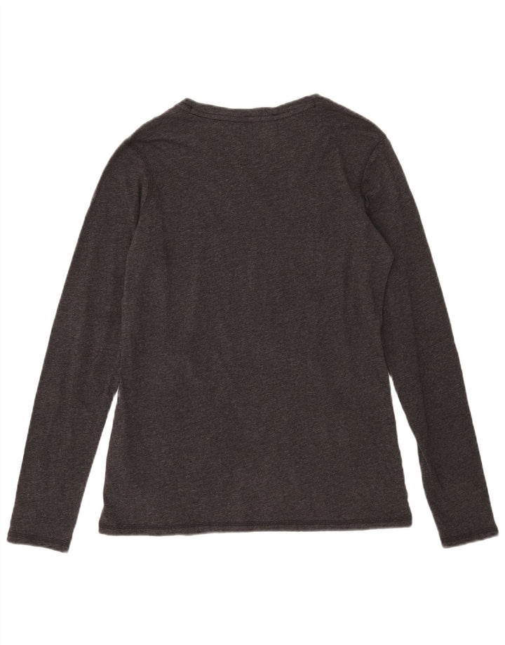 Carhartt Top gráfico para mujer manga larga US 4/6 pequeño algodón gris