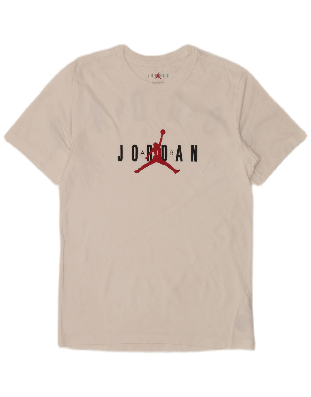 JORDAN Camiseta gráfica para hombre Top pequeño de algodón blanco
