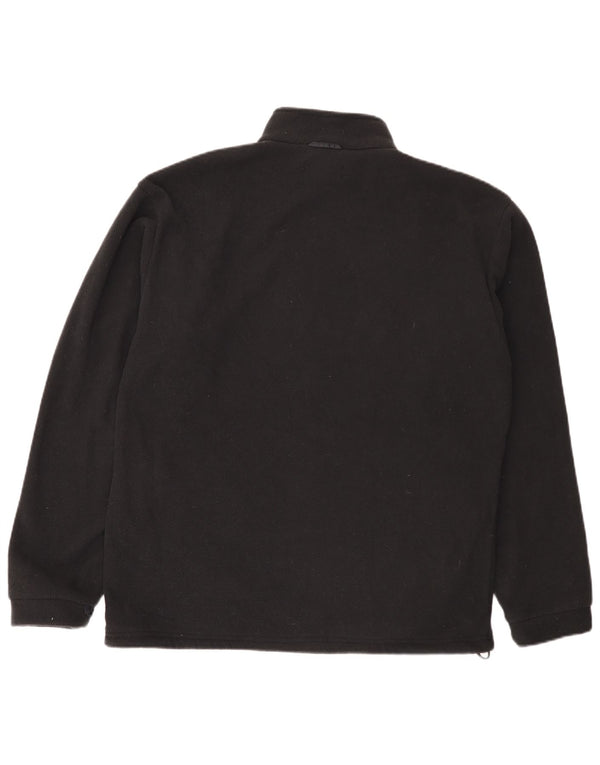 Fila Mens Liner Fleece Jacket UK 44 2XL Poliéster negro