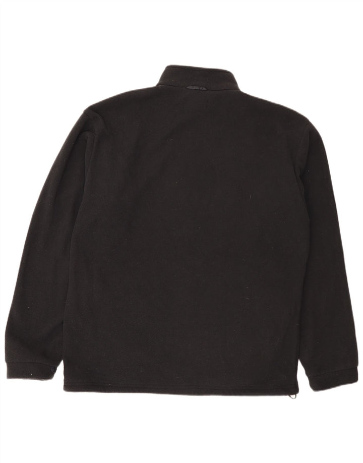 Fila Mens Liner Fleece Jacket UK 44 2XL Poliéster negro