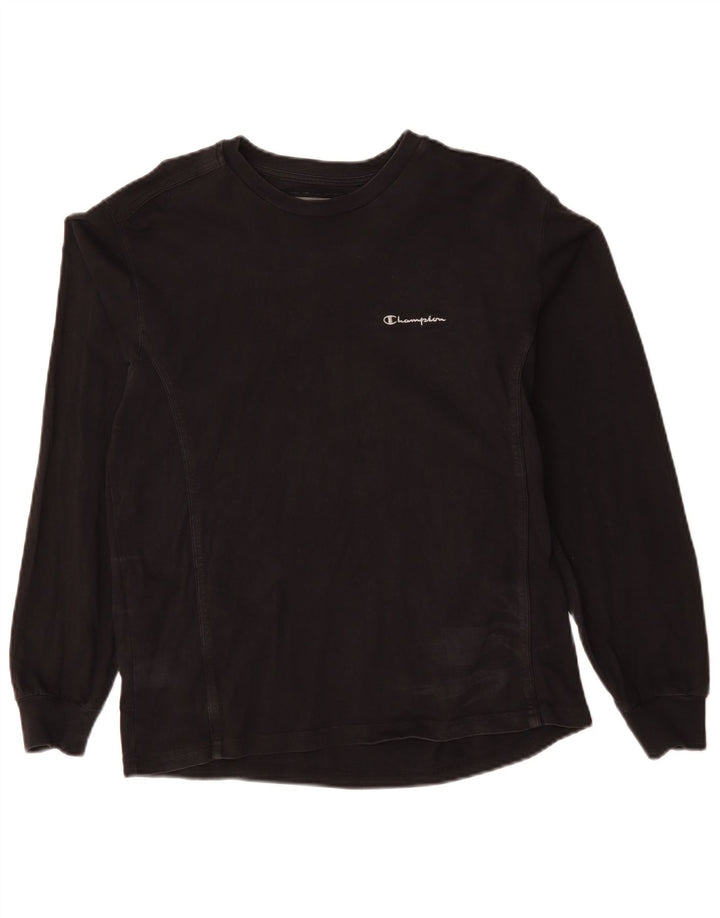 Champion Sudadera para mujer Jumper UK 14 Medium Negro Algodón