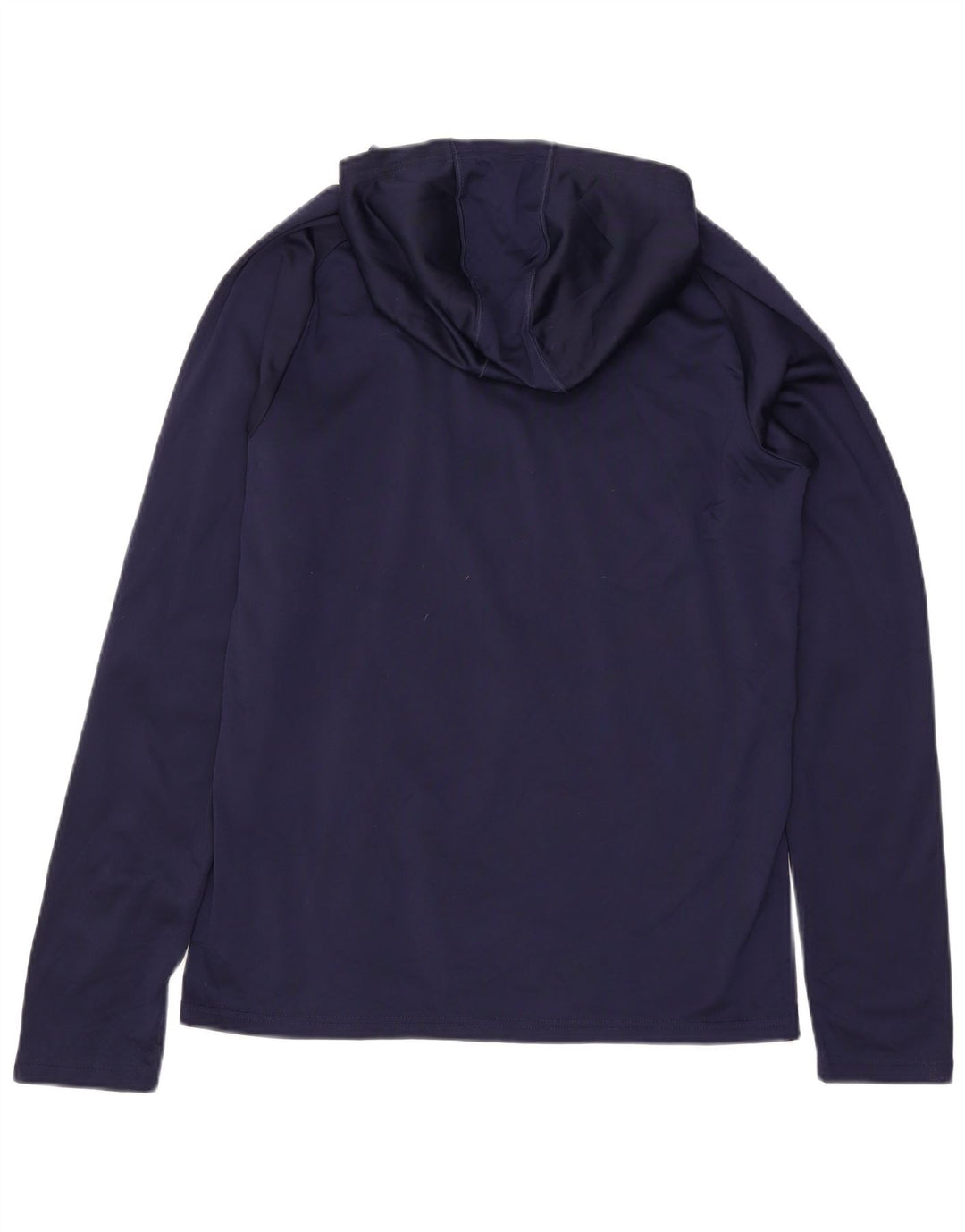 PUMA Camiseta con capucha para hombre de manga larga poliéster azul marino medio