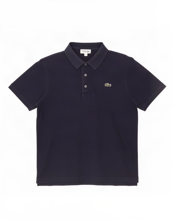 Polo Lacoste para hombre talla 5 grande algodón azul marino