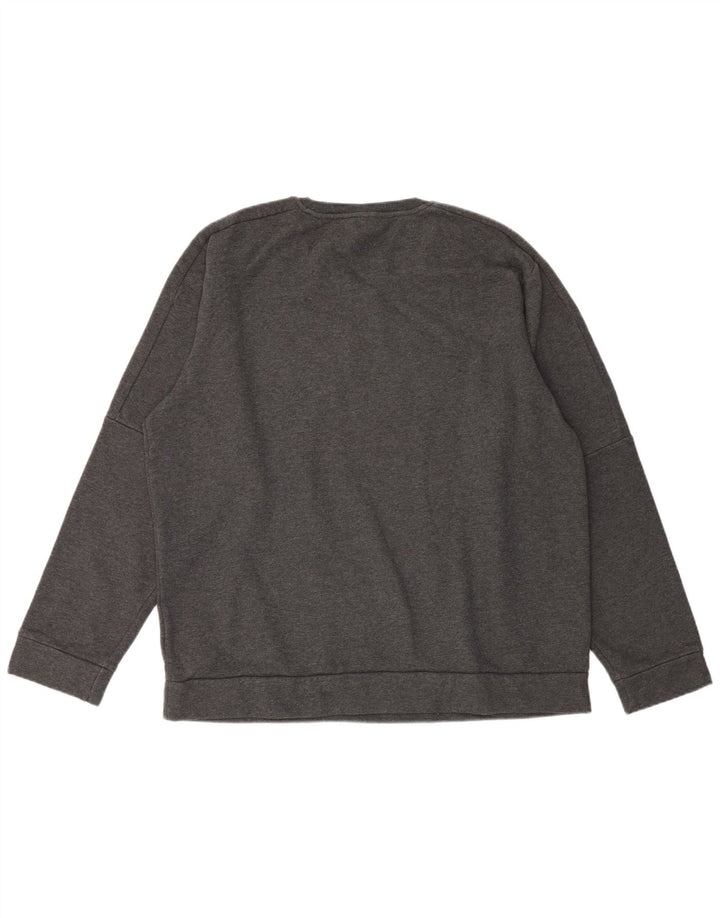 Adidas Hombre Sudadera Jumper XL Gris Algodón