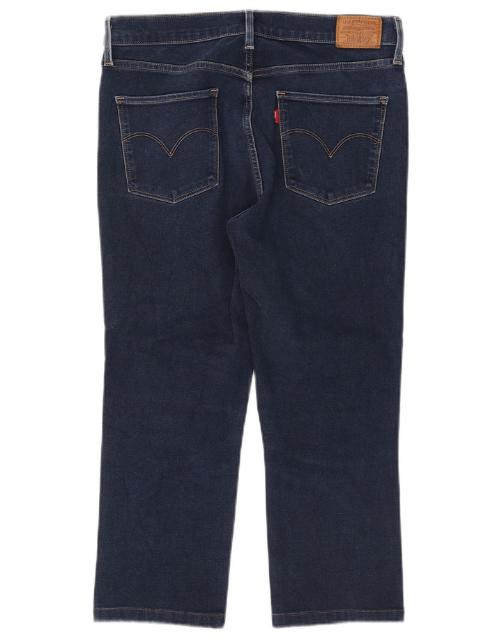 Levi's Capri Jeans Mujer W30 L21 Algodón Azul