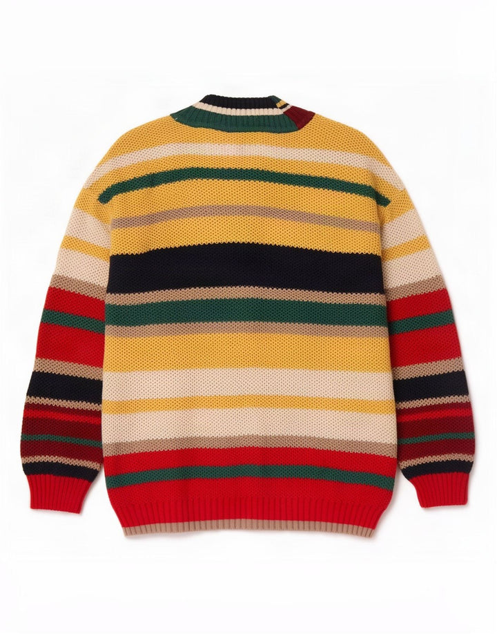 S.Oliver Jersey con Cuello en V para Mujer EU 40 Medium Multicolor Rayas