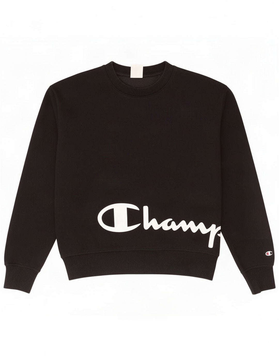 Champion Sudadera con estampado gráfico para mujer UK 44 Medium Black