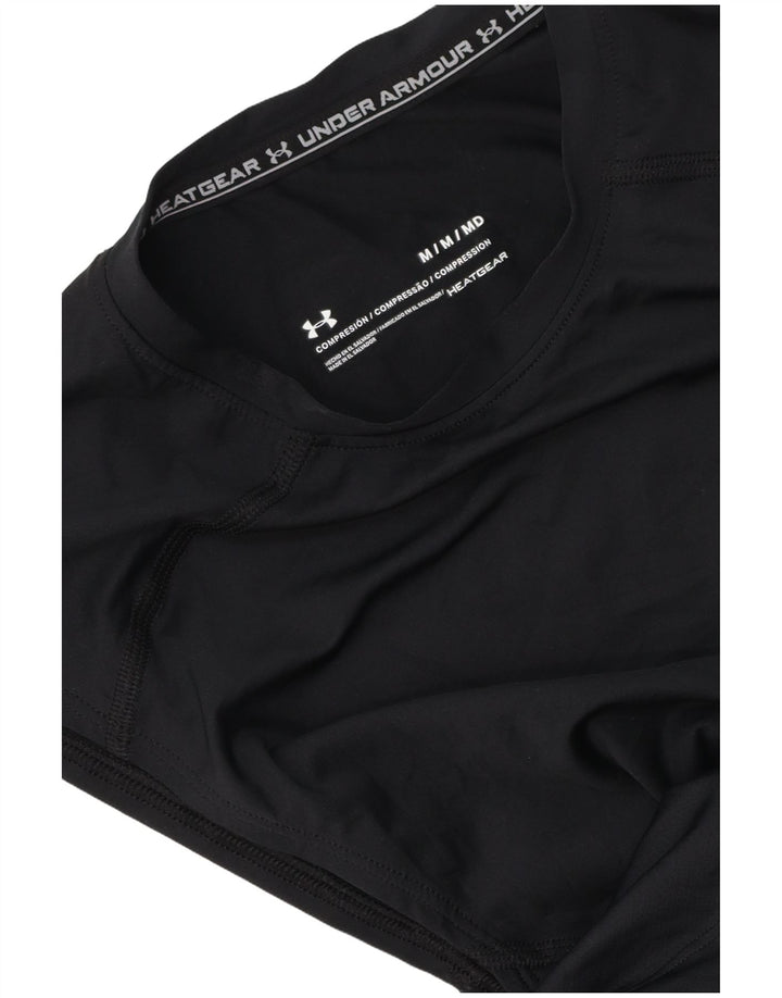 Under Armour Camiseta sin mangas Heat Gear para hombre Reino Unido 12 Mediano Negro Poliéster