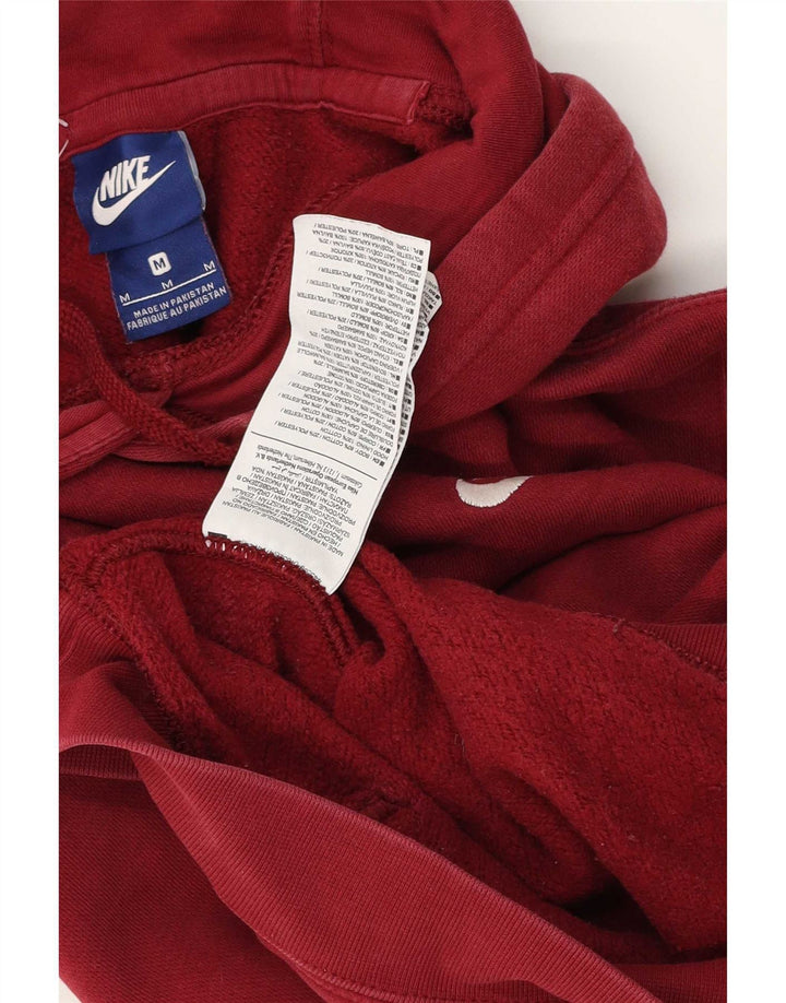 Nike Hombre Sudadera con capucha Jumper Medium Borgoña Algodón