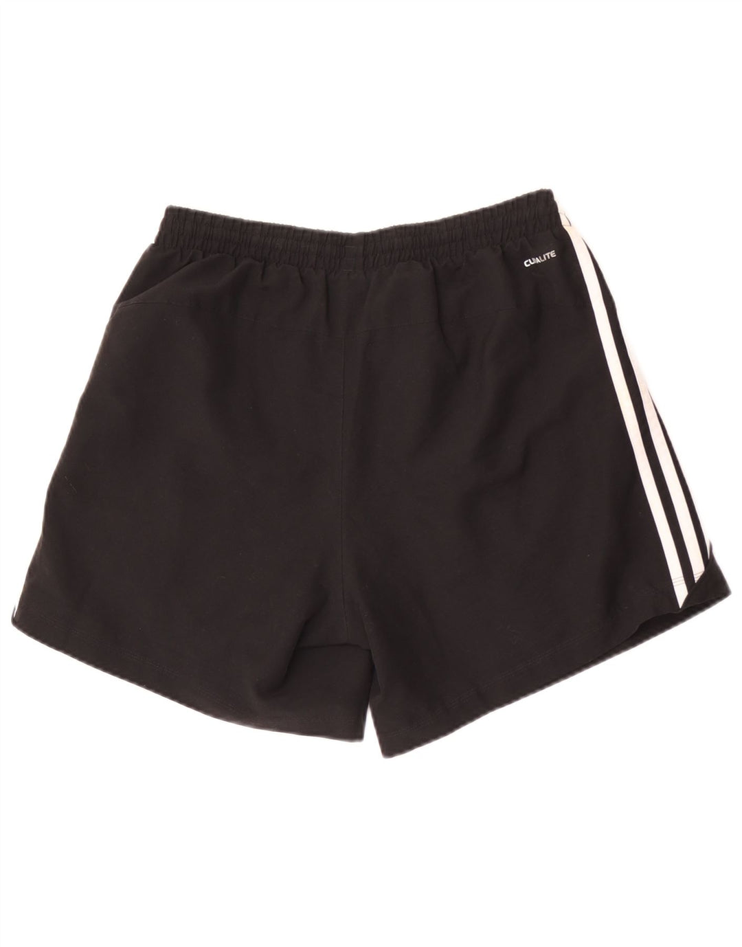 Pantalón Corto Deportivo Adidas Hombre Mediano Negro Poliéster